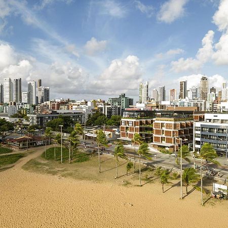 Ba'Ra Hotel João Pessoa Kültér fotó Aerial view of the new city of Fortaleza
