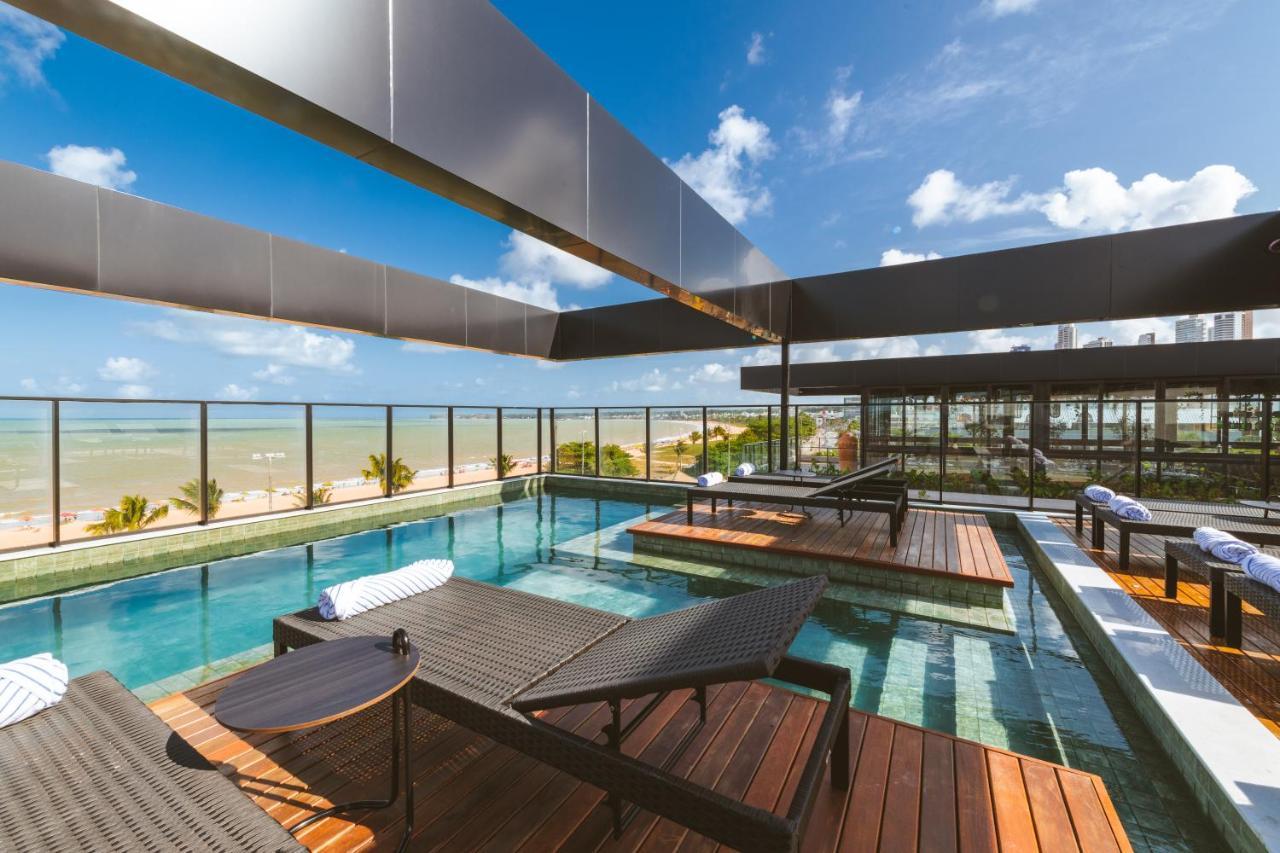 Ba'Ra Hotel João Pessoa Kültér fotó Rooftop pool