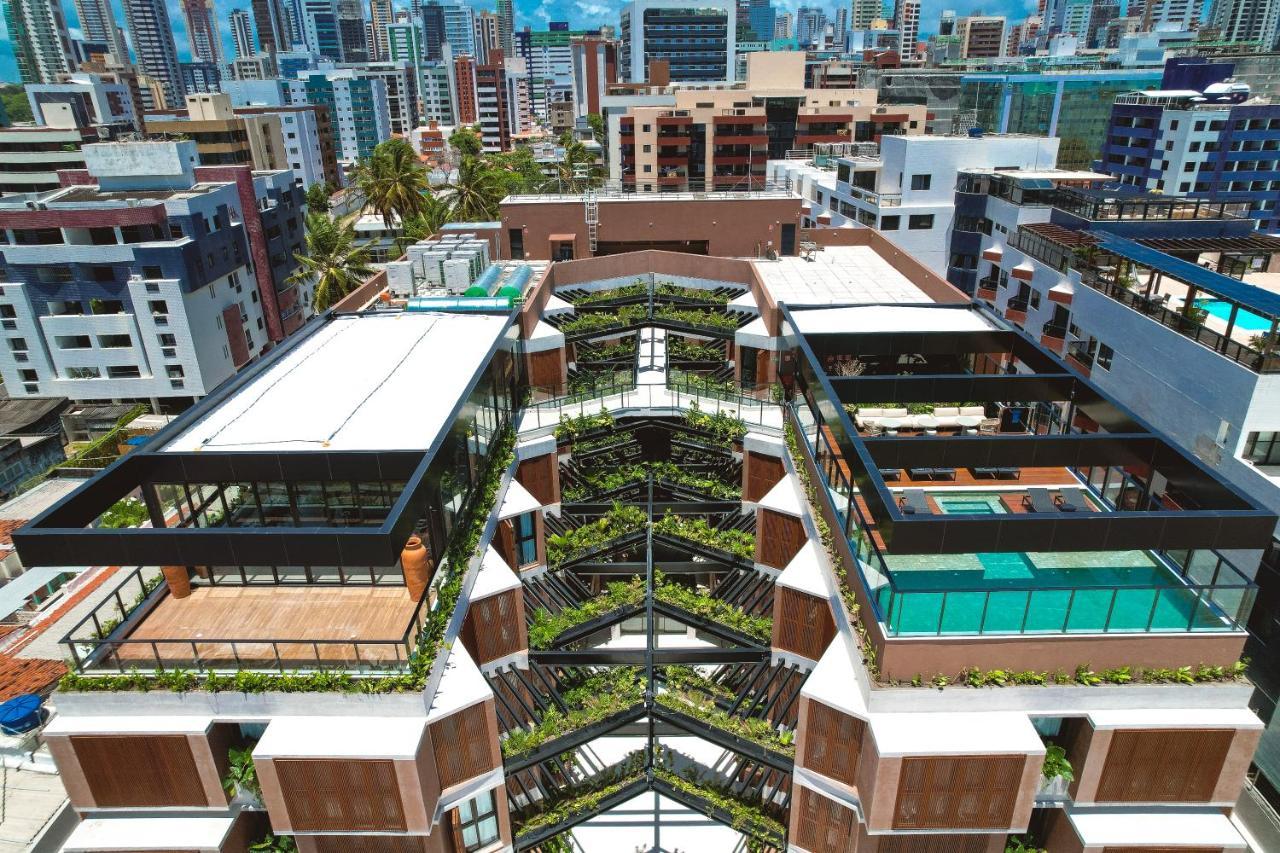 Ba'Ra Hotel João Pessoa Kültér fotó The complex's rooftop